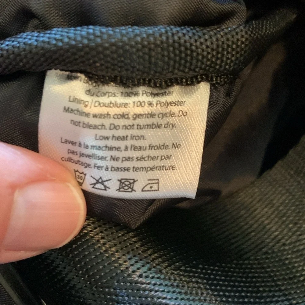 Beyond Yoga black backpack/crossbody bag